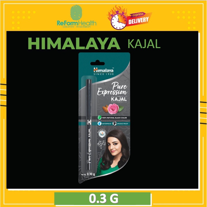 (Exp:09/2022) Himalaya Pure Expression Kajal Black, 0.30g