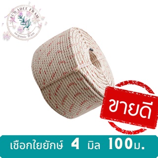 เชือกใยยักษ์ 4 มม. ความยาว 100 เมตร