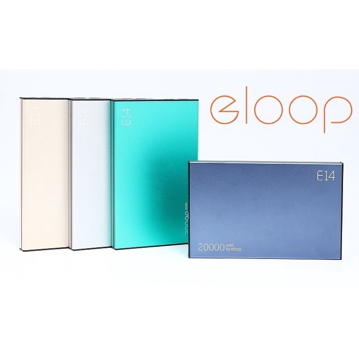E14 Power Bank แบตสำรอง ความจุ 20000mAh พร้อมสายชาร์จ พาวเวอร์แบงค์ แบตเตอรี่สํารอง