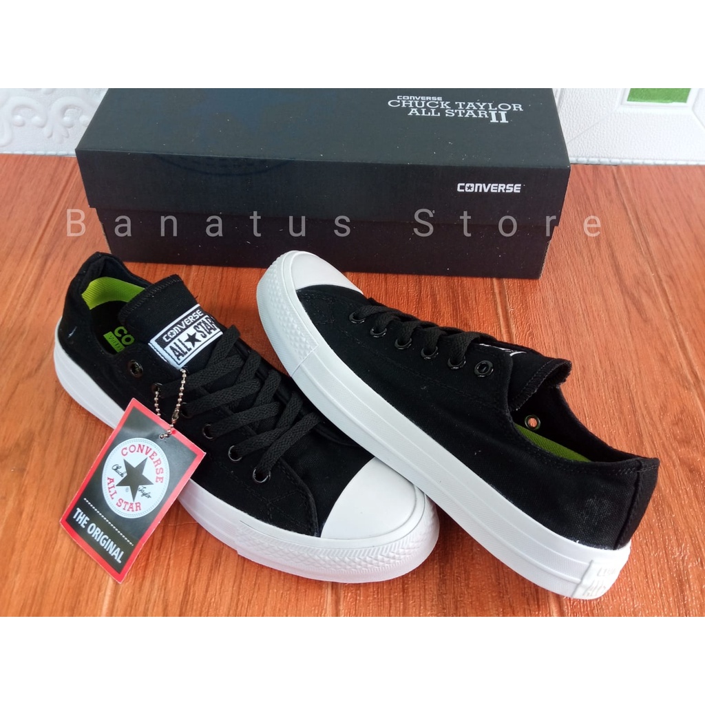 รองเท้าผ้าใบ Converse Allstar Undefeated CT II สีดํา กรม เทามารูน