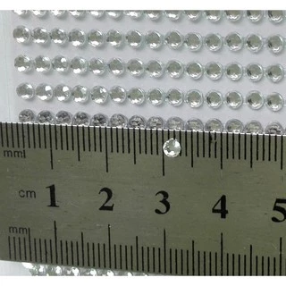 สติกเกอร์คริสตัล พลอยเทียม 12 สี สําหรับติดตกแต่งสมุดภาพ มือถือ DIY
