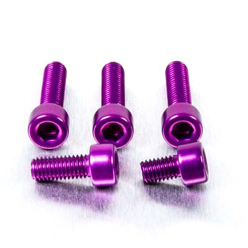 Pro-Bolt ชุดน็อตอลูมิเนียม สำหรับน็อตฝาถังเดิม GSXR1000/L2-L7 Hayabusa/12+