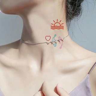 สติกเกอร์ แทททู รอยสัก นำเข้า  ** tattoo sticker กันน้ำ