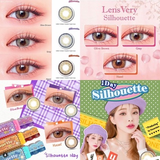 Lensvery Silhouette คอนแทคเลนส์เกาหลี รายวัน รายเดือน