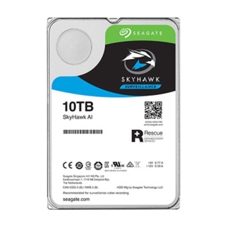 ST10000VE001  SEAGATE SKYHAWK AI 10TB SURVEILLANCE HDD 7200RPM CACHE 256MB SATA