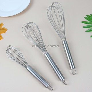 KITCHENWARE_NUMBER1 [พร้อมส่ง] ที่ตีไข่ ตระก้อตีไข่สแตนเลส