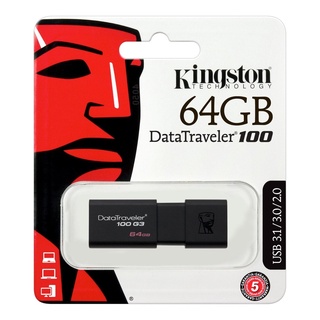 Kingston แฟลชไดรฟ์ 100 G3 Usb 8Gb16 Gb 32 Gb 64Gb128Gb 256Gb Usb 3.0