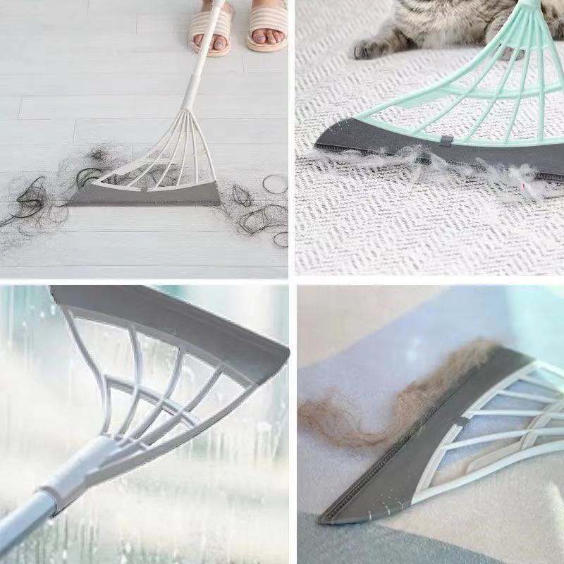 ไม้รีดน้ำไม้กวาดน้ำ D02- Greyไม้กวาดสารพัดประโยชน์ ไล่น้ำกวาดฝุ่น เช็ดกระจกได กวาดเส้นผมขนสัตว์เลี้ยงกวาดปุ๊บก็สะอาดปั๊บ