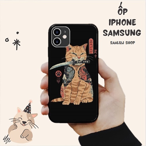 Ip Pro max Detective Ninja CAT เคสพลาสติกสําหรับ IPHONE SAMSUNG CAT20210010
