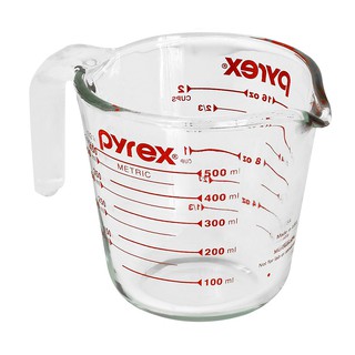 Pyrex ถ้วยตวง แก้วตวง USA ขนาด 500 ml 1610-605