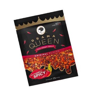 แพ็ค 2 ชิ้น Drama Queen Chilli Extremely Spicy 25g ดราม่าควีน พริกเผ็ดมาก 25 กรัม