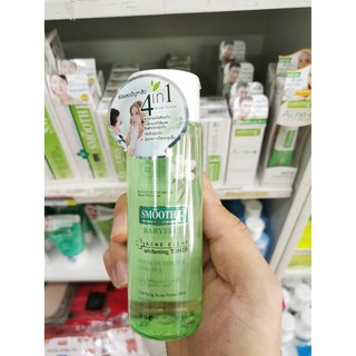 Smooth E Babyface Acne Clear Whitening Toner 150 ml. โทนเนอร์ สำหรับผู้มีแนวโน้มเป็นสิวง่าย.