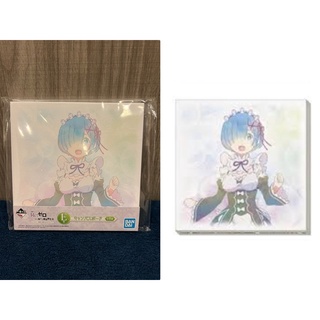 ❌งานแท้❌ เรม Rem / Ichiban Kuji Mini Canvas Art - Re:Zero kara Hajimeru Isekai Seikatsu