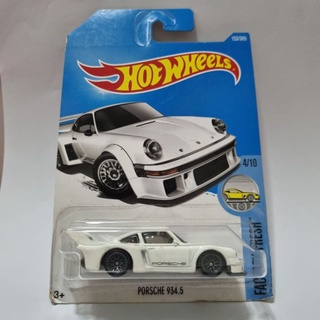 รถเหล็ก Hotwheels PORSCHE 934.5 สีขาว (ib41)