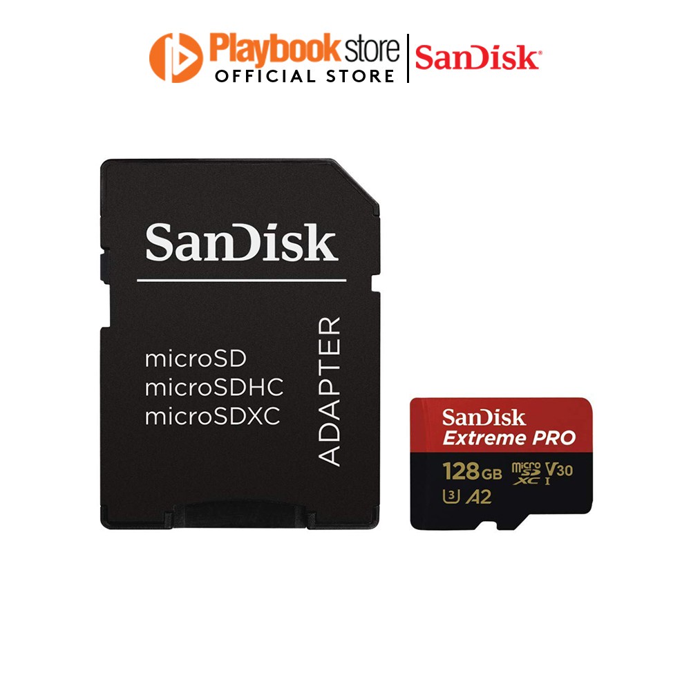 oo pop  Extreme Pro 128GB microSDXC Memory Card