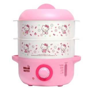 Hello Kitty เครื่องนึ่งไฟฟ้า 2 ชั้น รุ่น KW-240PA  เครื่องนึ่ง