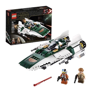 LEGO Star Wars: The Rise of Skywalker Resistance A Wing Starfighter 75248 Advanced Collectible Starship (269 Pieces)