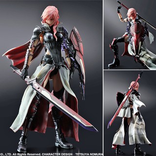 Model Figma งานแท้ Play Arts Kai Final Fantasy XIII ไฟนอลแฟนตาซี 13 Lightning Returns ไลท์นิงรีเทิร์น Limited Edition