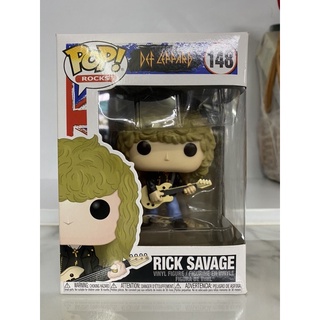 Funko Pop Rick Savage Def Leppard Rocks 148