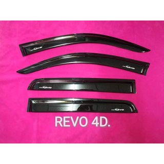 คิ้วกันสาดรถยนต์REVO 4D