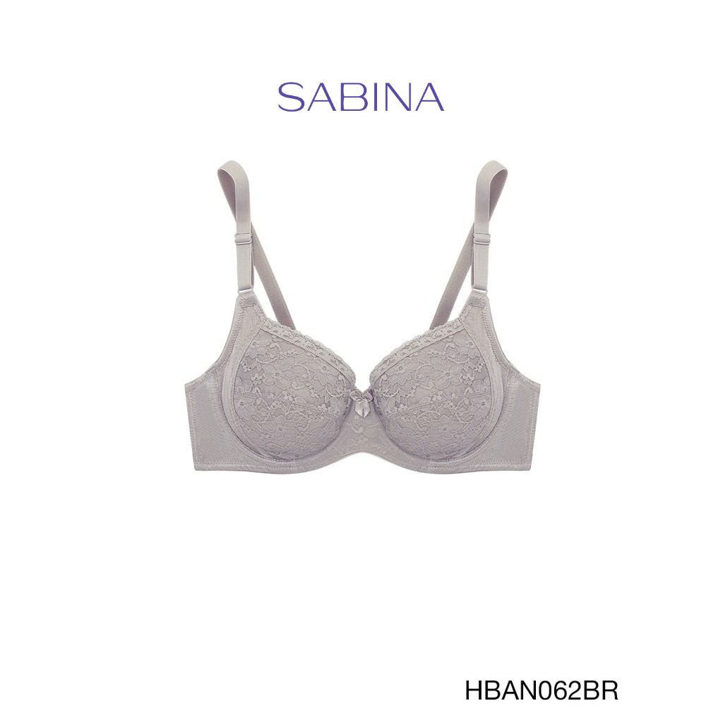 Sabina เสื้อชั้นใน รุ่น Habpy Lady (มีโครง) รหัส HBAN062BR สีน้ำตาล