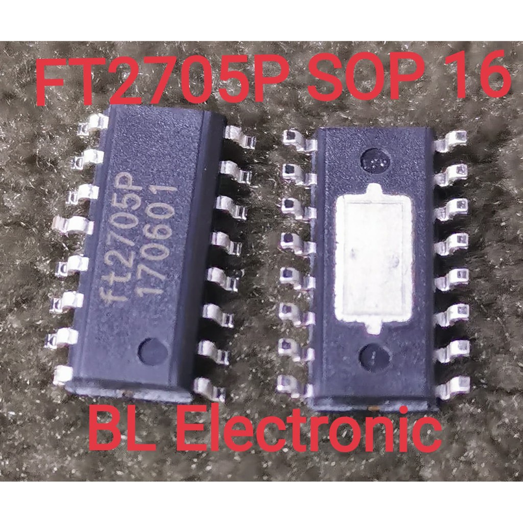 ของแท้ ft2705 FT2705P SOP16 dual-channel 2X10W ไอซีขยายเสียง 1ชิ้น (1pcs)