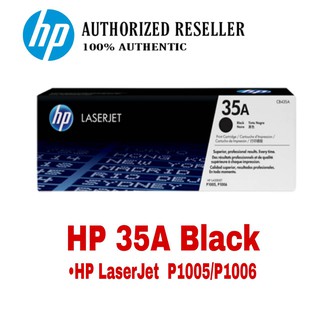 HP 35A Black Original LaserJet Toner Cartridge