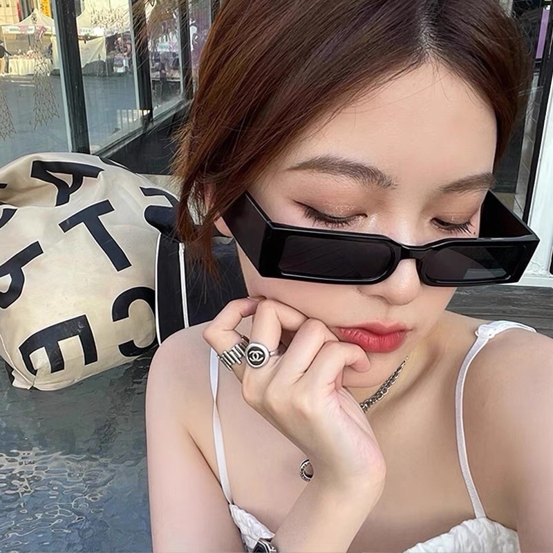 แว่นตาแฟชั่น ทรงสี่เหลี่ยมผืนผ้า No.5276 แว่นตาทรงเท่ [[🇹🇭ร้านไทยพร้อมส่ง]] - รูปที่ 3