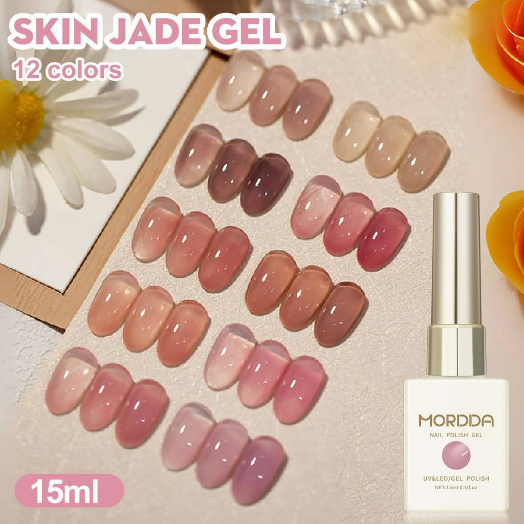 12 ชิ้น/เซ็ตเจลเล็บชุด Fall Shine Finish กึ่งถาวร Glitter เลื่อมชุดยาทาเล็บชุด Soak Off Uv เคลือบเงาเล็บสําหรับเล็บเล็บออกแบบ 15ml