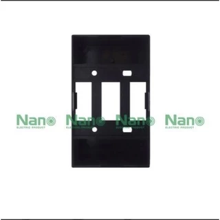 ยกลัง บ๊อกลอย 2x4 กล่องลอย บล๊อคลอย บล๊อกพลาสติก 2"x4"Nano 403-1 403-1B 50ชิ้น Classic Series ใช้ได้กับยี้ห้อพานาและช้าง