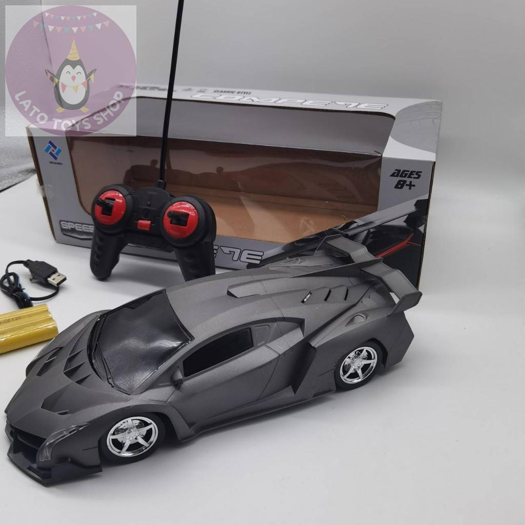 รถบังคับ พร้อมส่งรถบังคับวิทยุ รถสปอร์ท แถมถ่าน สายชาร์จ มีไฟ 4 ลาย รถแรง คุณภาพเยี่ยม สีสดใส DZ777-