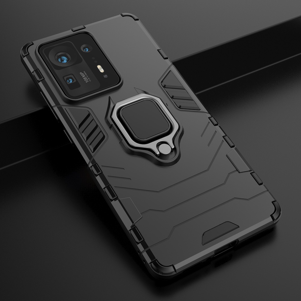 Xiaomi Mi Mix 4 เคสกันกระแทก Xiomi Mi Mix4 ที่วางแหวนนิ้วฮาร์ดพีซีเคสโทรศัพท์เกราะปลอก