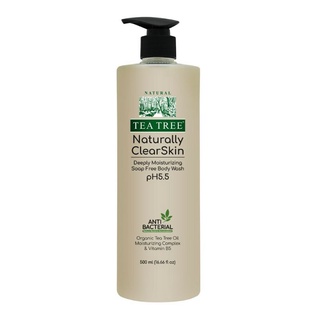 Tea Tree Moisturizing Bath Cream 500 ml.หมดอายุ 06/09/2023