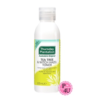 Thursday Plantation Tea Tree &amp; witch hazel Toner 100ml.ทีทรีออย โทนเนอร์ ทีทรีออยล์ จากออสเตรียเลีย