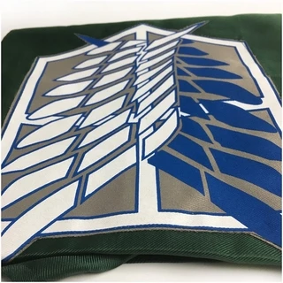 Attack On Titan Costume Green Cloak Japanese Anime Cosplay Shingeki No Kyojin Hoodie Eren Levi Mikasa Cloak Scout Legion Coat