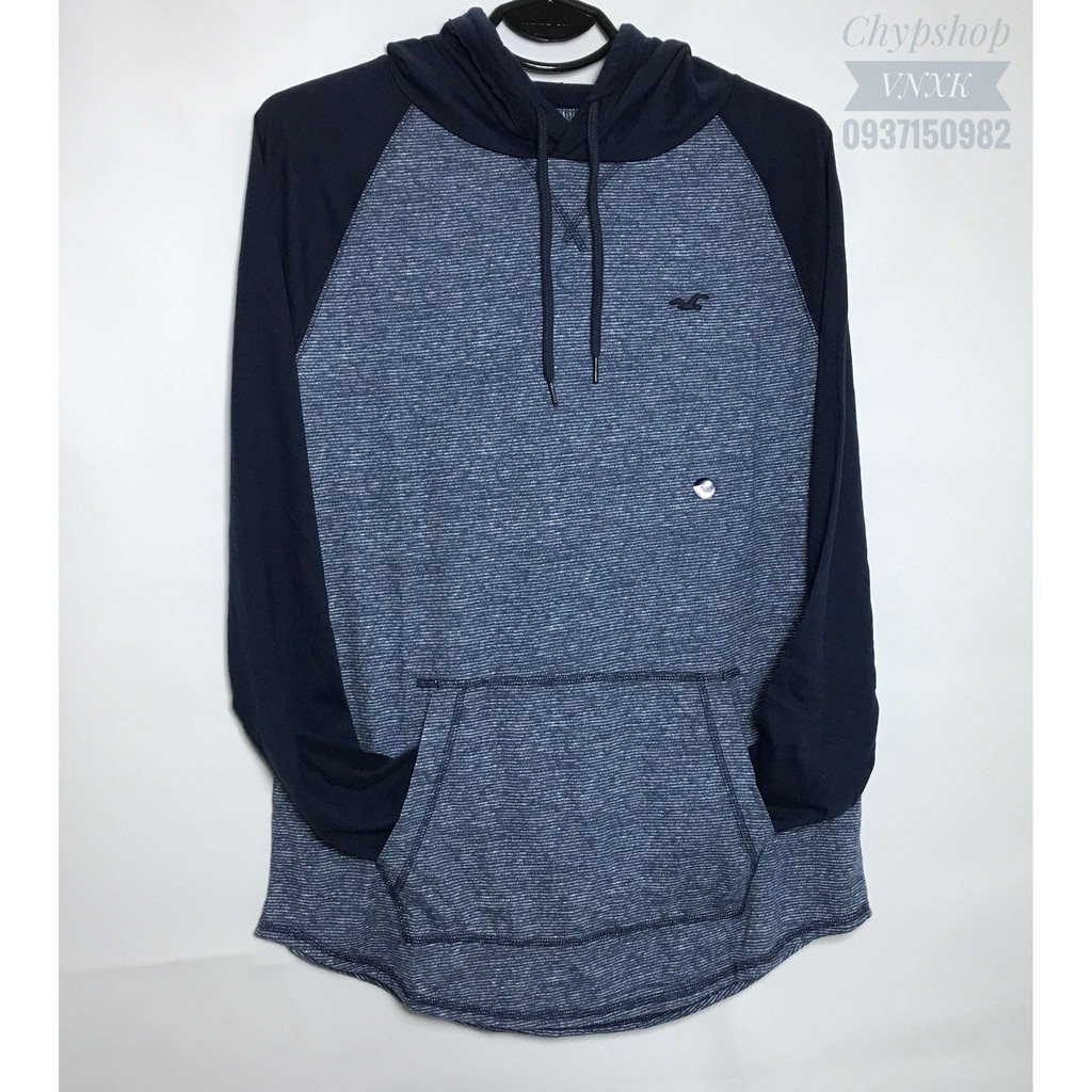 HOLLISTER เสื้อฮู้ด ฮอลลิสเตอร์ ผ้าสําลีแท้ 100% นุ่ม