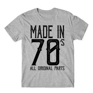 เสื้อยืดผ้าฝ้ายพิมพ์ลายแฟชั่น เสื้อยืด พิมพ์ลาย Made In 70S Allparts สําหรับผู้ชาย 2022