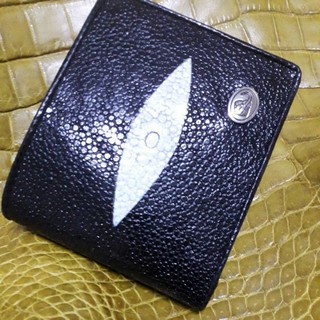 stingray bifold wallet กระเป๋าหนังปลากระเบนแท้