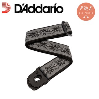 DAddario® Planet Waves สายสะพายกีตาร์ ปลายสายมีระบบล็อคพิเศษ กว้าง 2 นิ้ว (Planet Lock Guitar Strap) (Tribal) 50PLF06