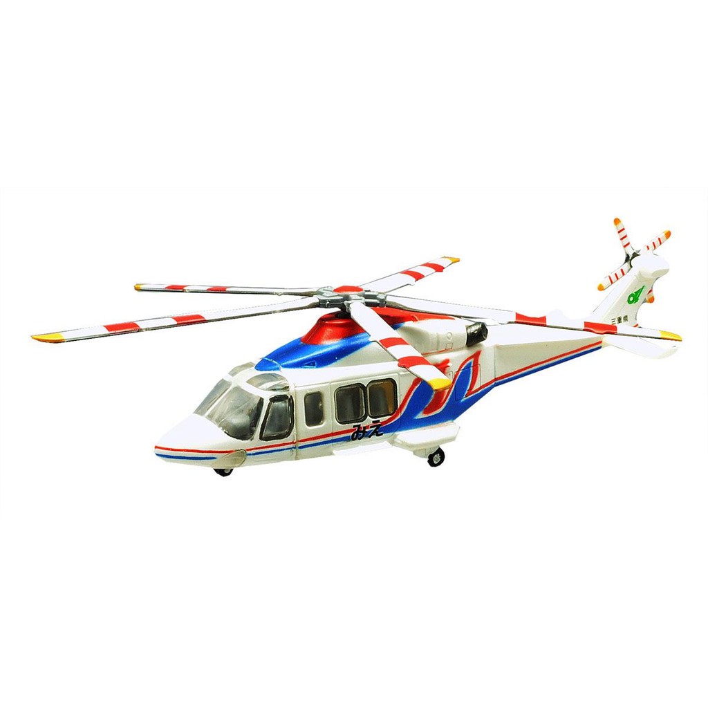โมเดลเฮลิคอปเตอร์ ขนาด 1/144 ยี่ห้อ F-toys ชุด Heliborne Collection #AW139 Mie Prefecture disaster p