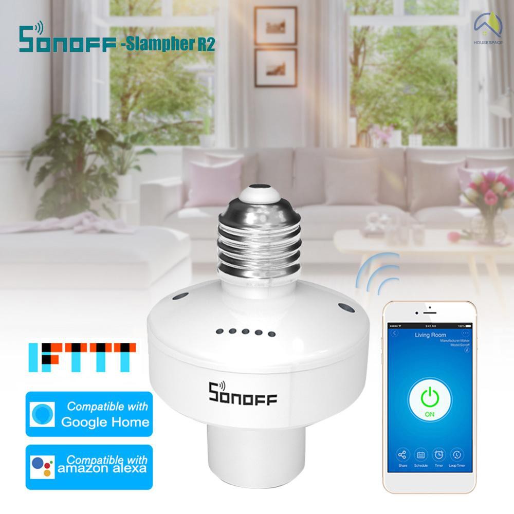 Sonoff Slampher R 2 Itead อุปกรณ์ขาตั้งหลอดไฟอัจฉริยะ 433 Mhz Rf & Wifi ...