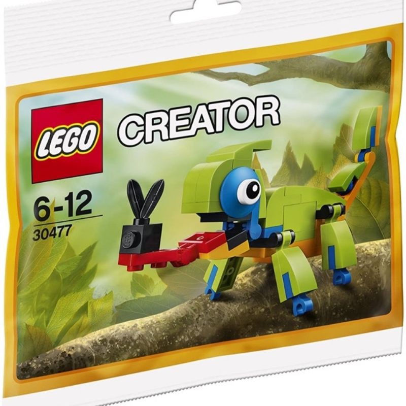 TM*  Lego creator poly bag 30477 colorful chameleon