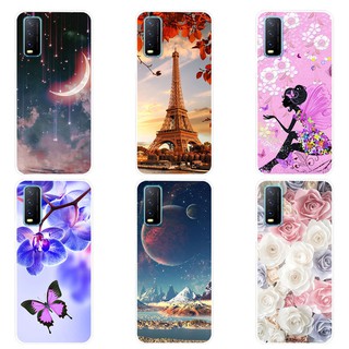 เคสสำหรับ VIVO Y12S เคส เคสซิลิโคน Soft Back Cover VIVO Y12S Y 12S VIVOY12S Case Silicone