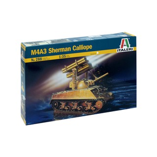 พลาสติก โมเดล ประกอบ ITALERI สเกล 1/35 M4A3 Sherman Calliope (0288)