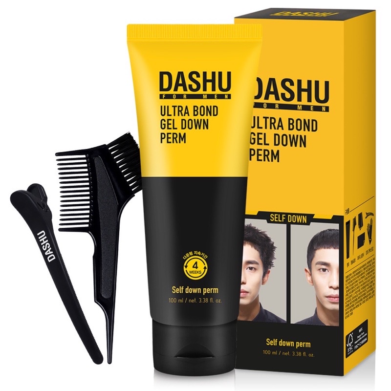 DASHU Down perm เจลดัดผมสำหรับผู้ชาย เจลแต่งผมผู้ชาย (สินค้าเกาหลีแท้ 💯) 1 หลอด ใช้ได้1 ปี หมด 03/20