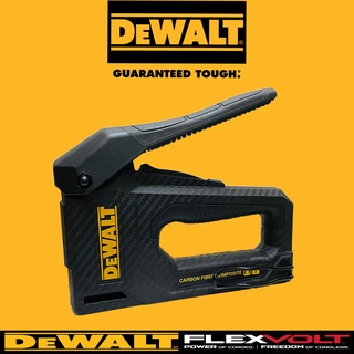 DEWALT แม็กยิงไม้ แม็กคาร์บอน รุ่น DWHT80276 CARBON FIBER COMPOSITE STAPLE GUN