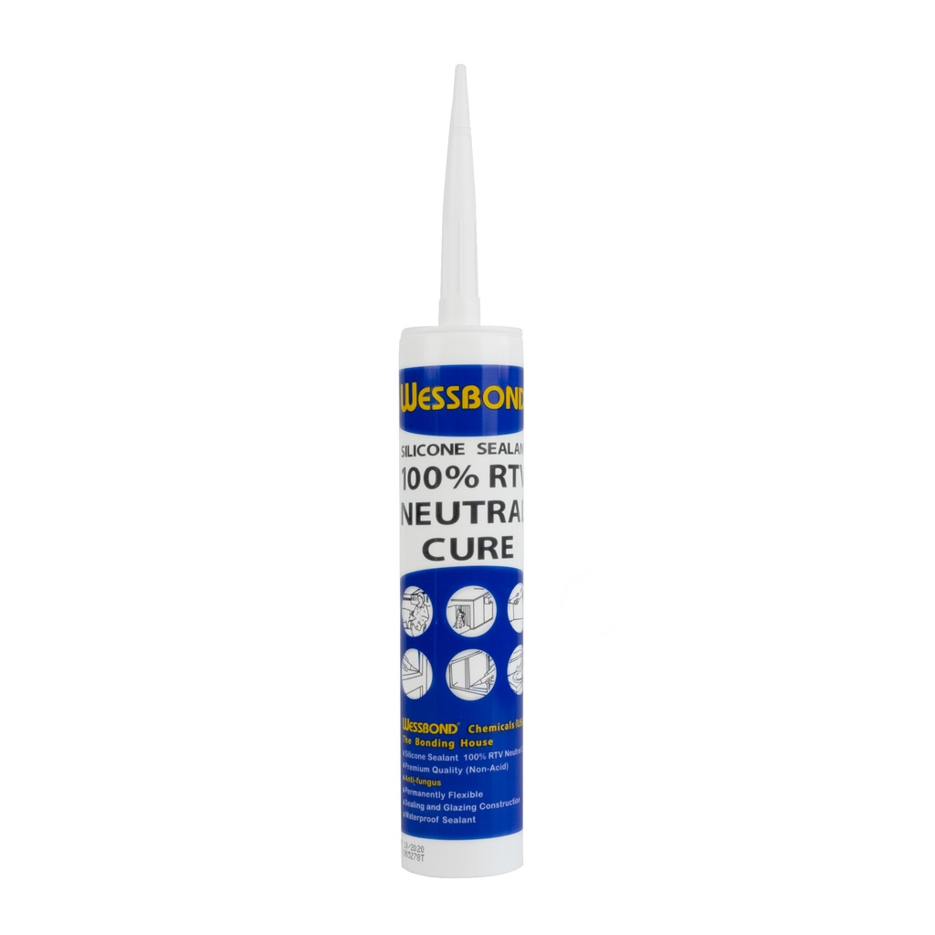 กาวซิลิโคน กันเชื้อรา Wessbond silicone Neutra Foodgrade ใช้กับเครื่องครัว ทนความร้อนสูง