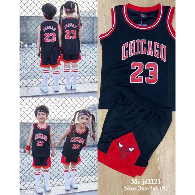 Bulls Set Chicago bulls Lakers set unisex 3-4 ปี