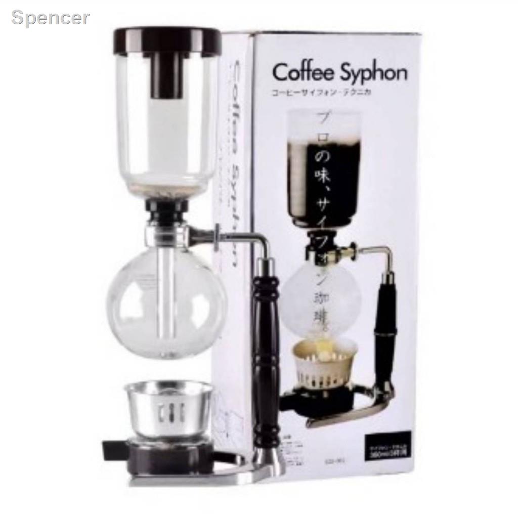 📣ส่วนลด 50%📣▼เครื่องชงกาแฟ syphon ไซฟอน เครื่องชงกาแฟสุญญากาศCoffee Syphon Maker 3 Cup360mlมีพร้อมส่ง