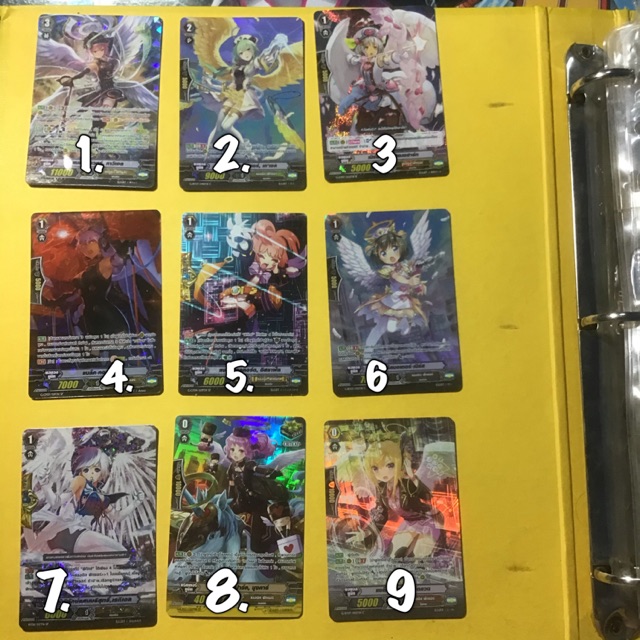 แวนการ์ดไทย แองเจิ้ลฟิทเธอร์ ฟอย set 2 vanguard Thailand